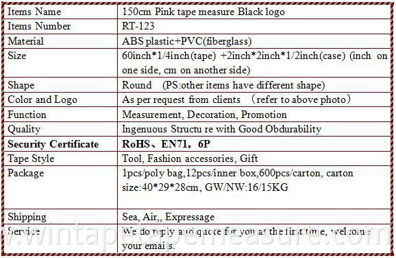 Types of Rules to Measure Fashion Tailoring Giveaway Pink Measuring Tape